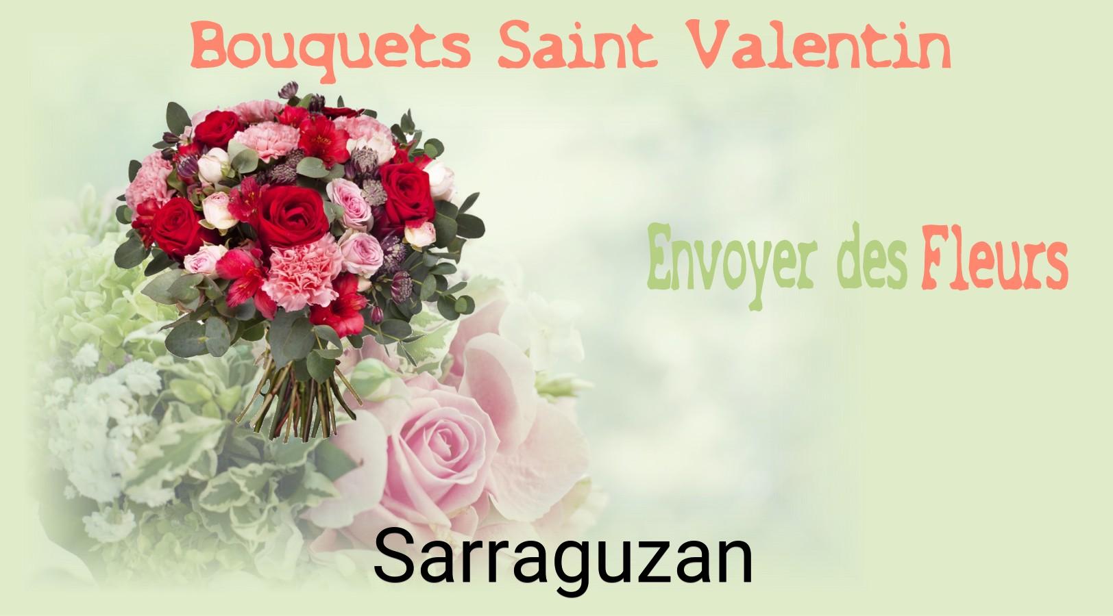 Roses de Saint-Valentin livrées à Sarraguzan